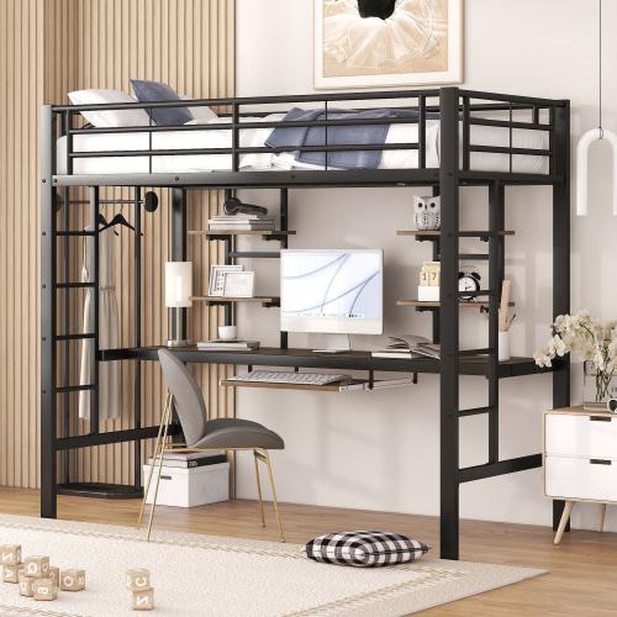 Voir la diapositive 4 : MERAX Lit mezzanine