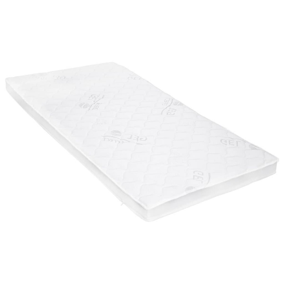 VIDAXL Sur-matelas 90 x 200 cm Mousse de gel 7 cm