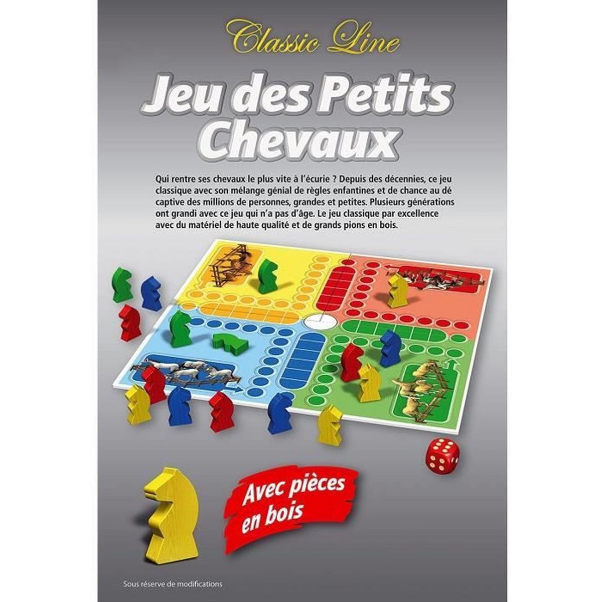 Schmidt Jeu de société - Les Classiques - Jeu de petits chevaux
