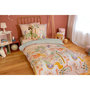 Voir la diapositive 4 : COTE DECO Parure de lit enfant réversible Licorne/danseuse - 100% coton 57 fils/cm² - 140 x 200 cm
