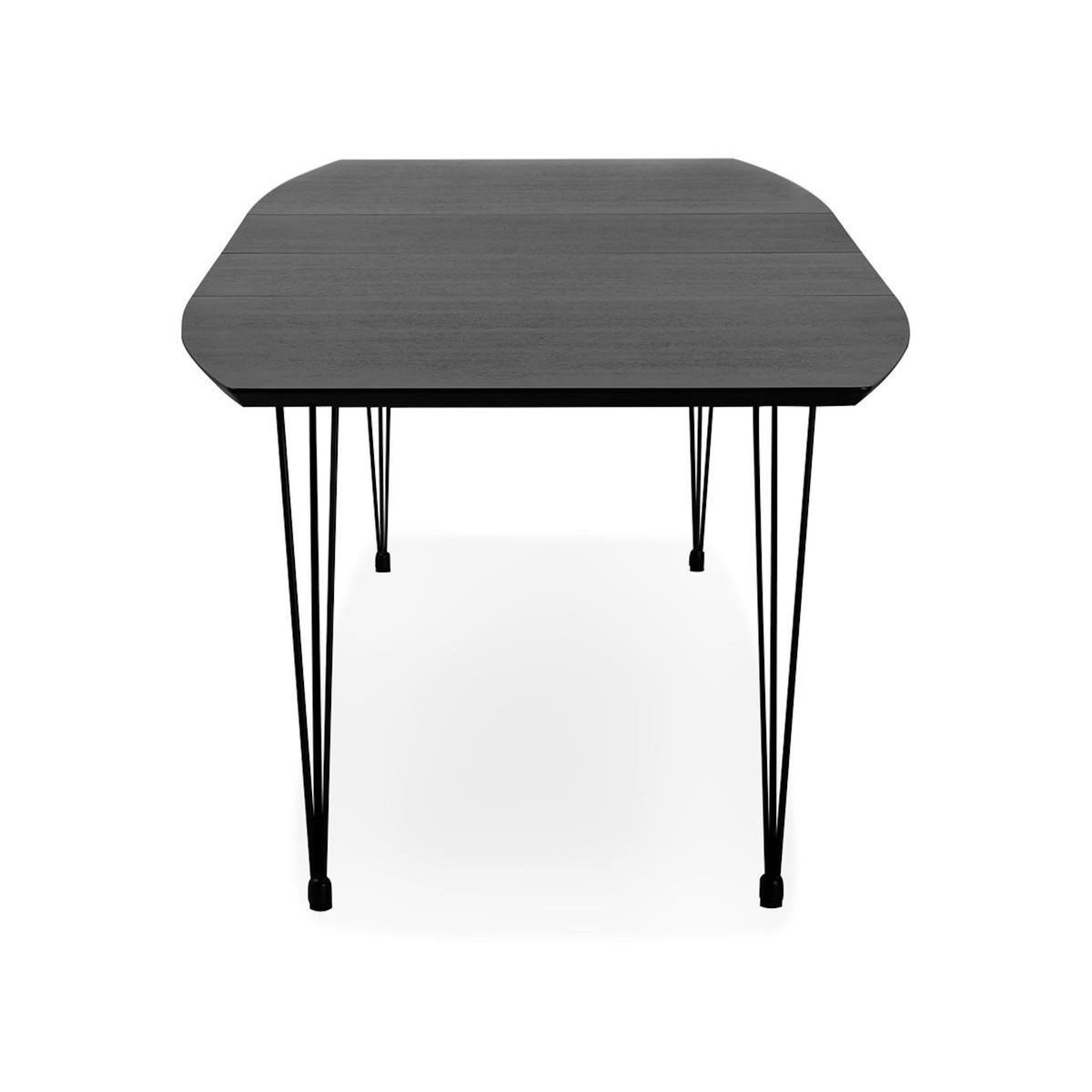 Paris Prix Table de Repas Extensible  Nestor  270cm Noir