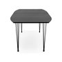 Voir la diapositive 5 : Paris Prix Table de Repas Extensible  Nestor  270cm Noir