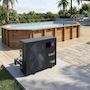 Voir la diapositive 2 : Hayward Pompe à chaleur pour piscine 8kw - inverter - Ecopac by Hayward  - Noir