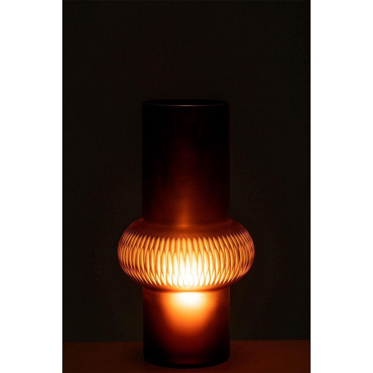 Paris Prix Vase Design Ligne & Boule  Octave  35cm Marron