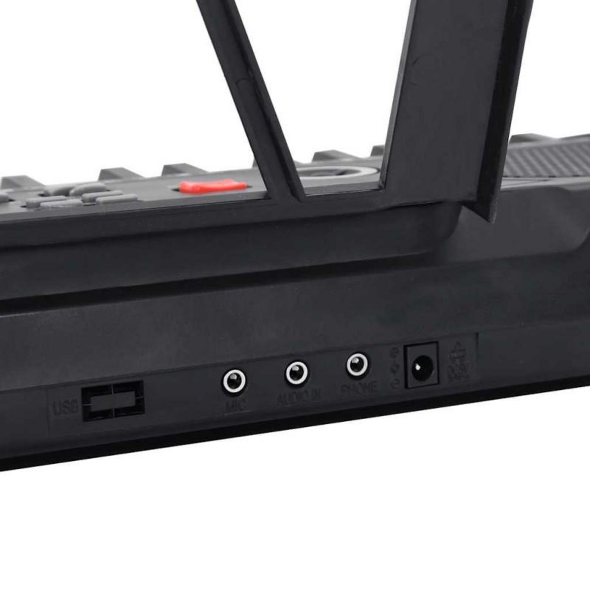 VIDAXL Clavier de piano électrique 61 touches et pupitre pour enfants