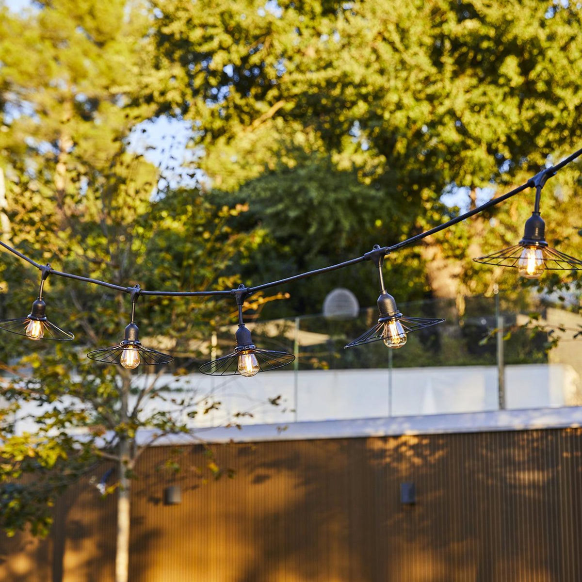 Lumisky Guirlande lumineuse CHIC Noir Acier 6m