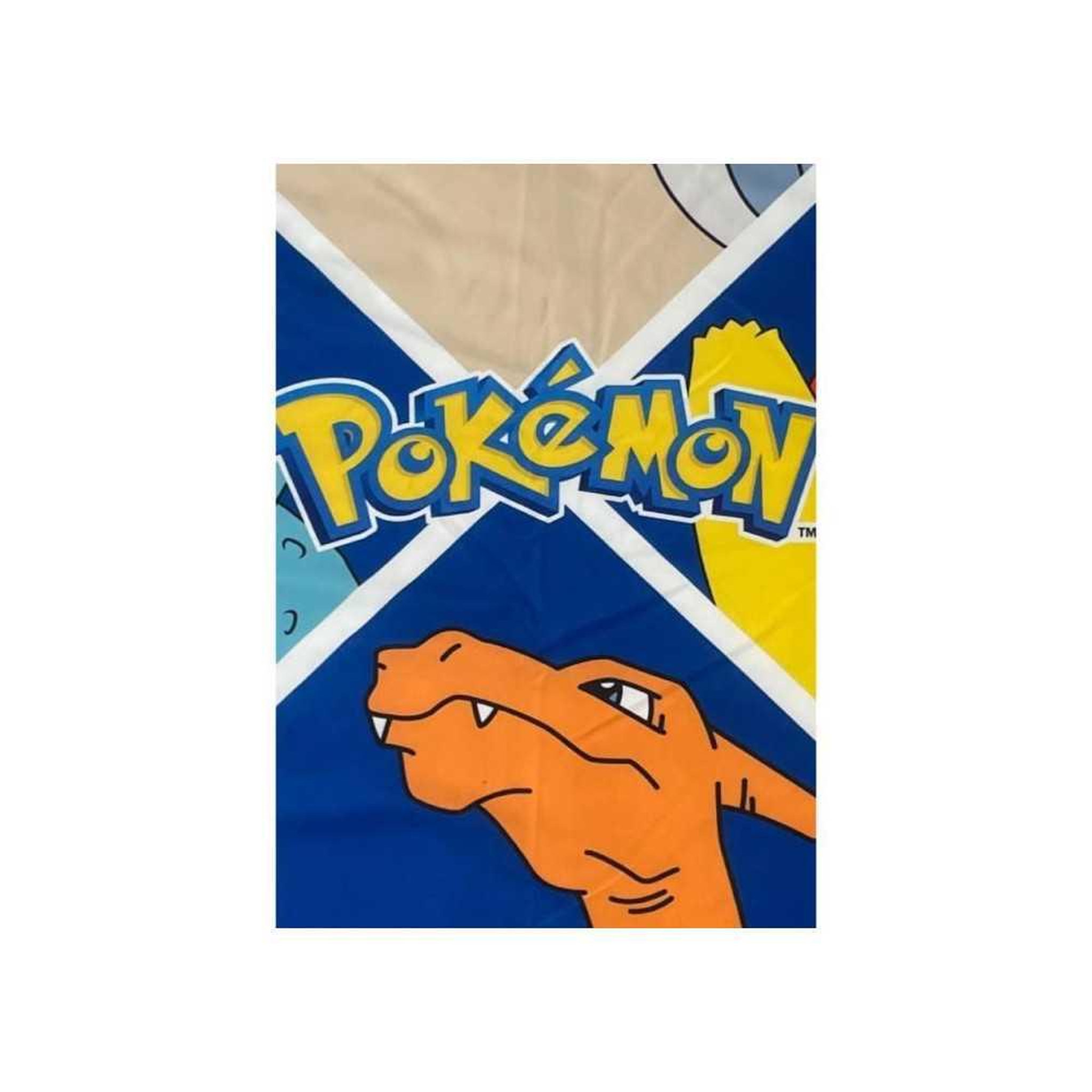 Voir la diapositive 3 : Pokemon Couverture Sherpa - POKEMON - Evolutions Pokemon Let's Go - 100 x 150 cm