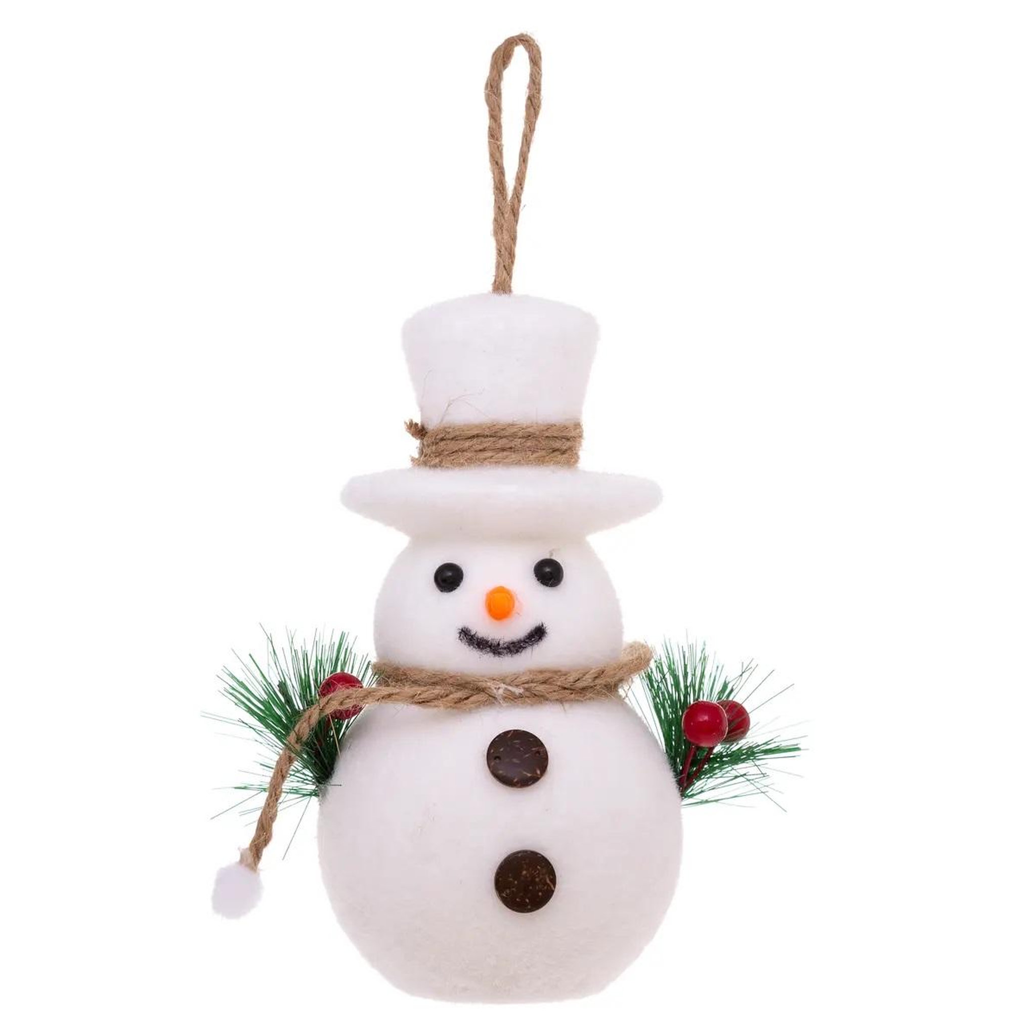 Eden Bonhomme de neige boule de sapin de noel