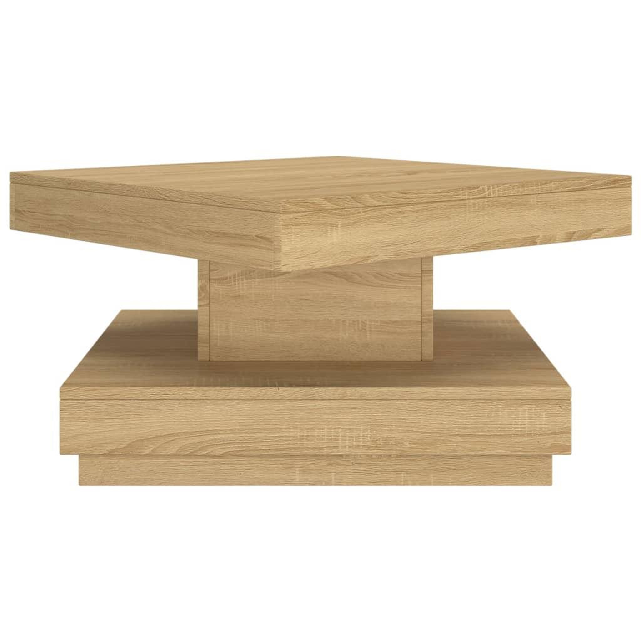 Voir la diapositive 4 : VIDAXL Table basse Marron clair 60x60x35 cm MDF