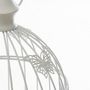 Voir la diapositive 3 : ATMOSPHERA Lot de 2 Cages à Oiseaux Métal  Bird  39cm Blanc