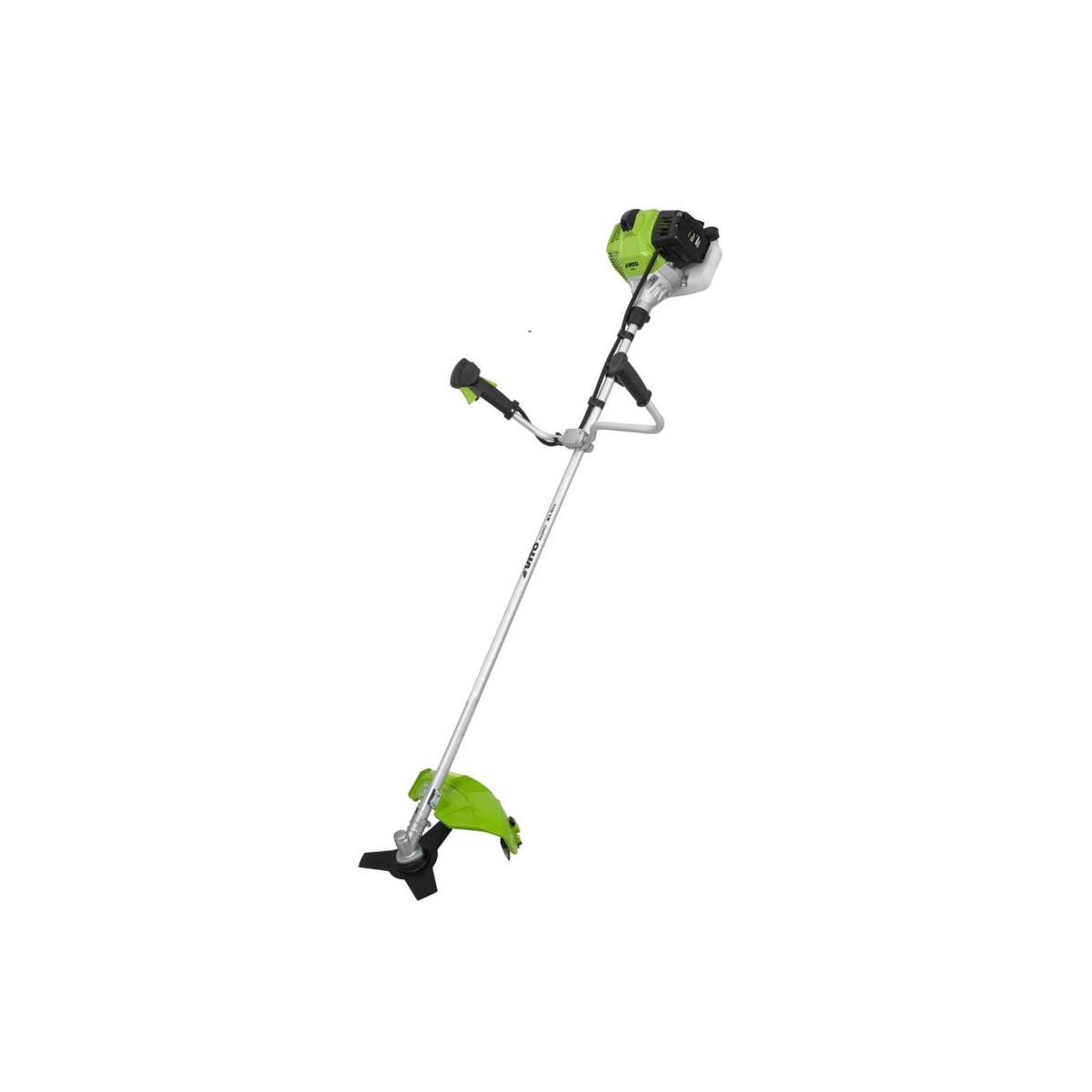 Voir la diapositive 2 : VITO Garden Débroussailleuse thermique 52 cm3 moteur 2t 1,9 cv harnais + lame 3 dents ø 25.5 cm vito