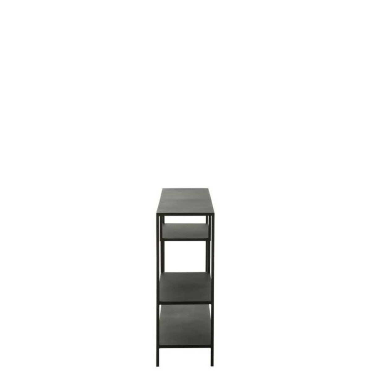 Paris Prix Étagère Design en Métal  Elsie  120cm Noir