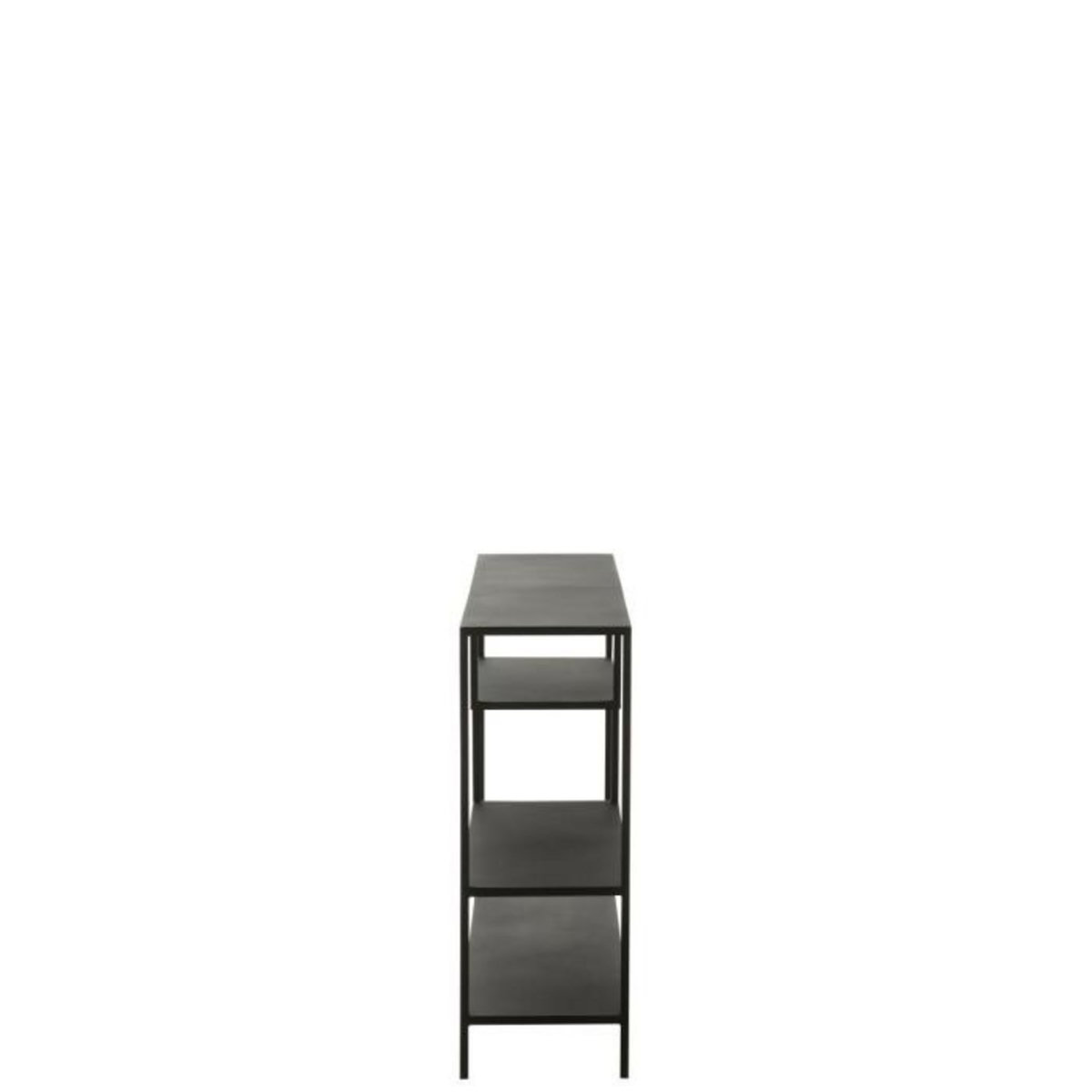 Paris Prix Étagère Design en Métal  Elsie  120cm Noir