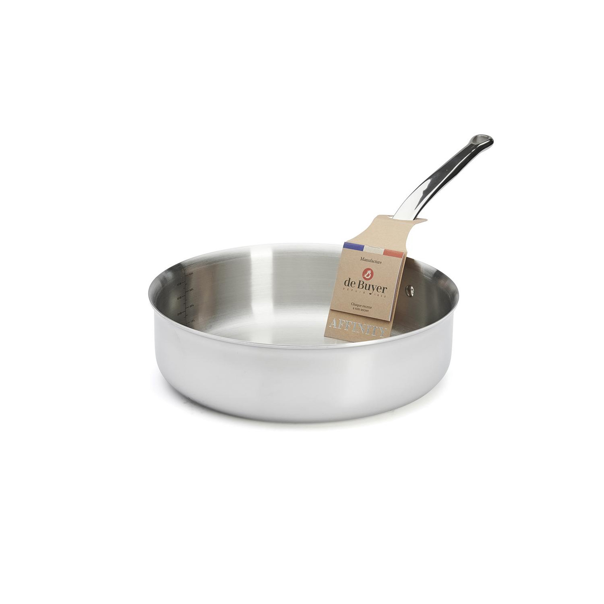 Voir la diapositive 6 : De buyer Sauteuse droite 28cm - 3730.28
