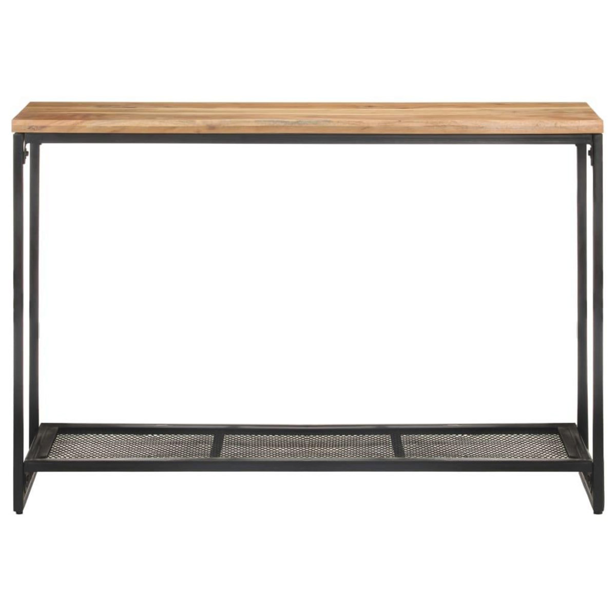 VIDAXL Table console 110x35x75 cm Bois d'acacia massif