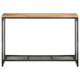 Voir la diapositive 2 : VIDAXL Table console 110x35x75 cm Bois d'acacia massif