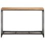 Voir la diapositive 2 : VIDAXL Table console 110x35x75 cm Bois d'acacia massif