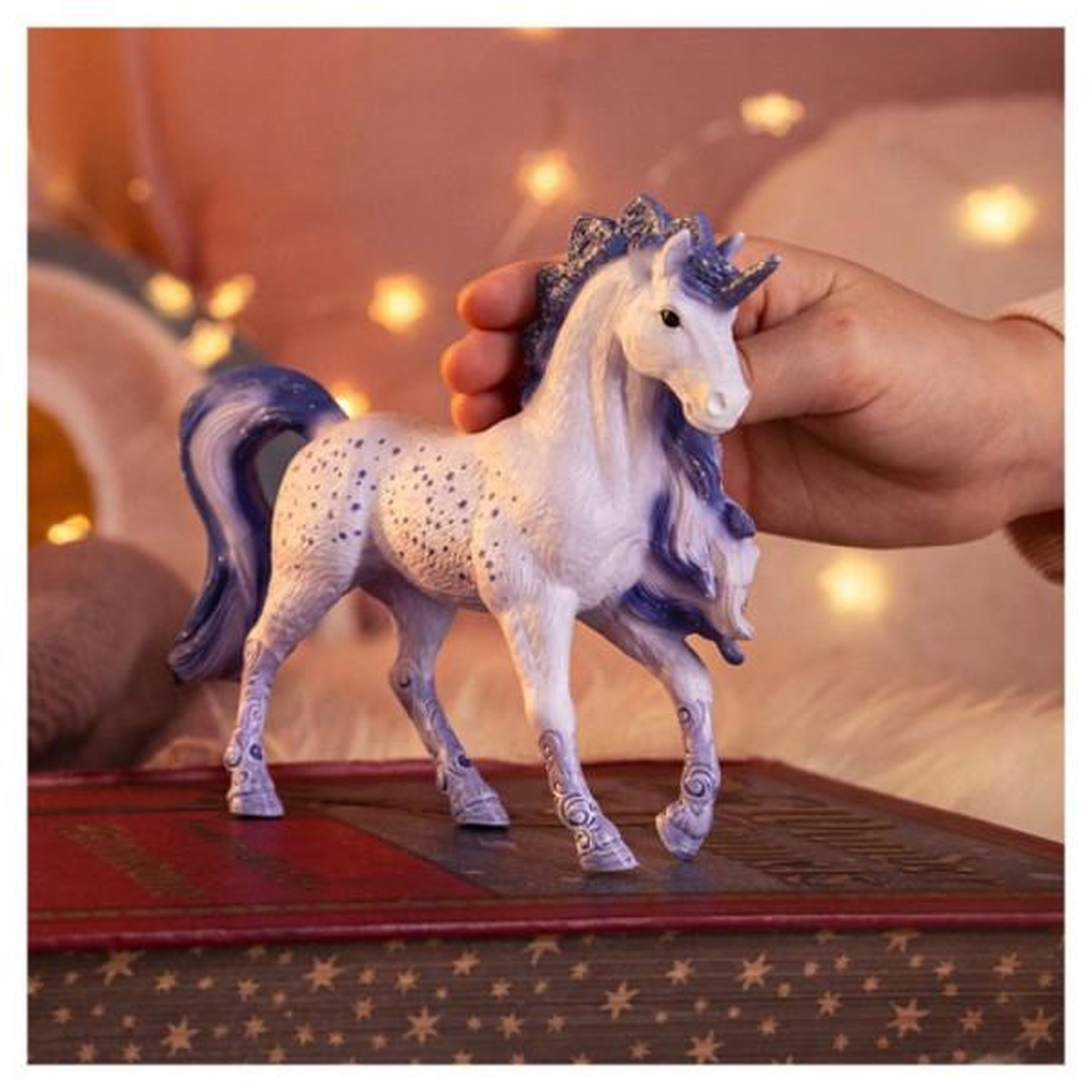 Voir la diapositive 2 : Schleich Figurine Etalon licorne Cosmos, Schleich 70858 Bayala, des 5 ans