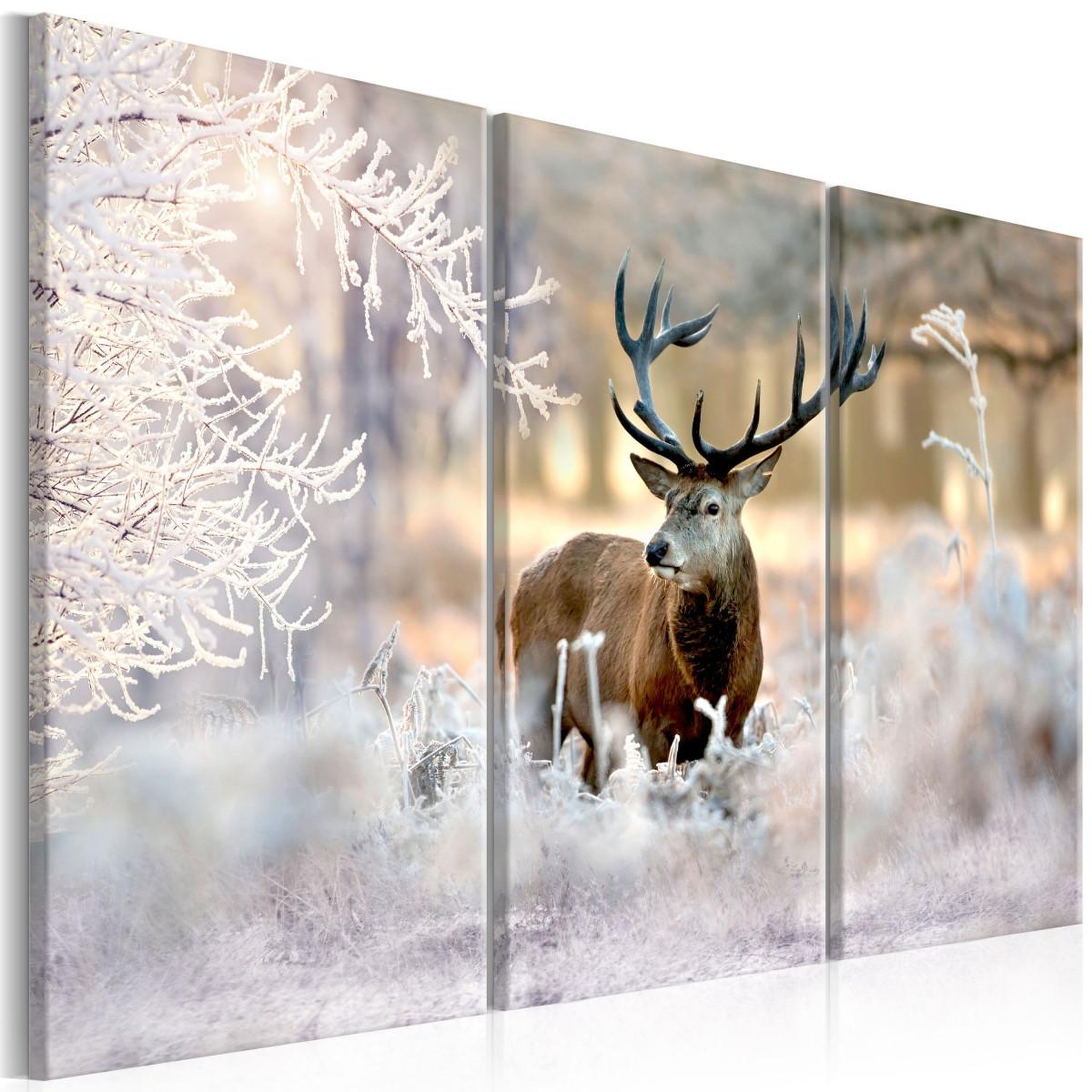 Paris Prix Tableau imprimé  deer in the cold i. Coloris disponibles : Multicolore