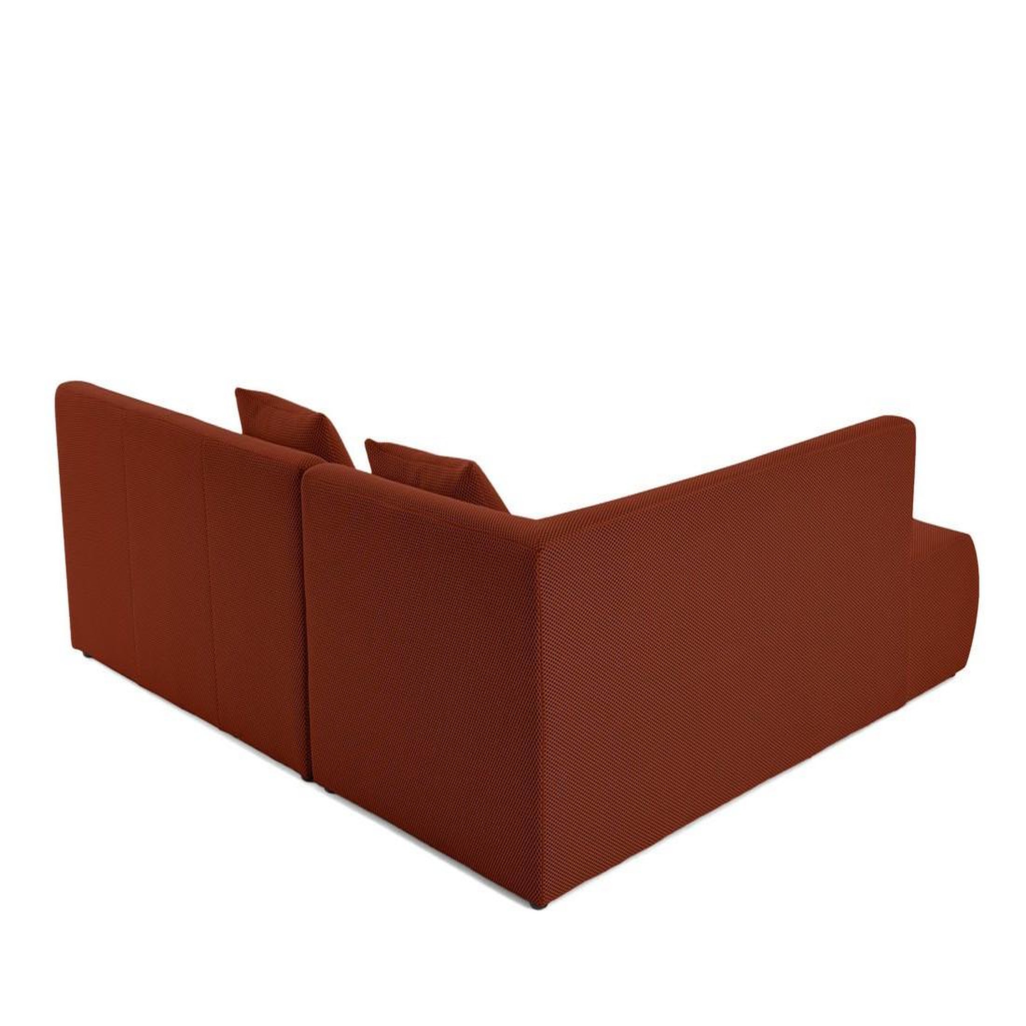 Voir la diapositive 4 : LISA DESIGN Onyx - canapé modulable d'angle gauche - 5 places - en tissu mailles 3d