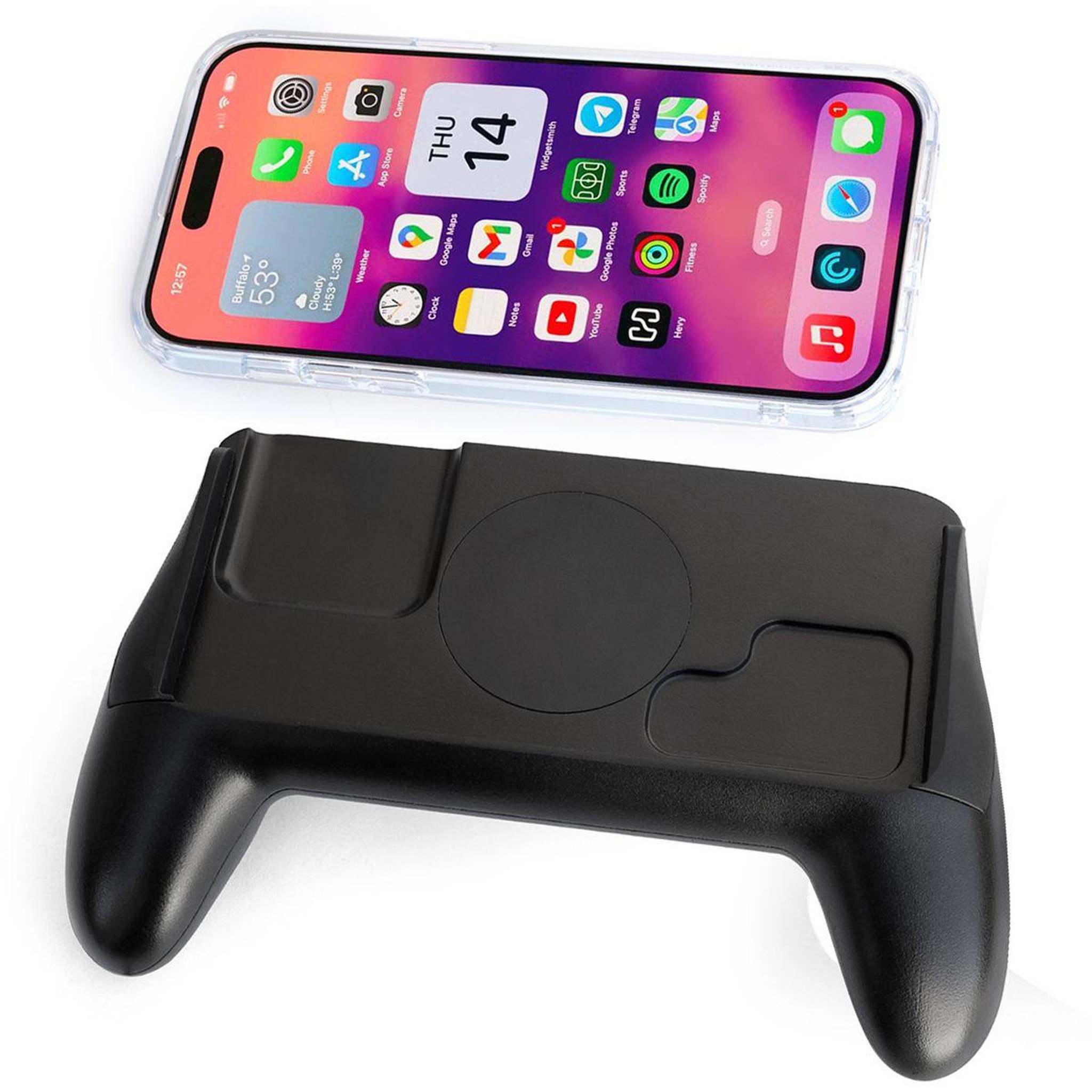 Voir la diapositive 2 : XTREMEMAC Batterie externe x-gamer grip pro smartphone 10mah