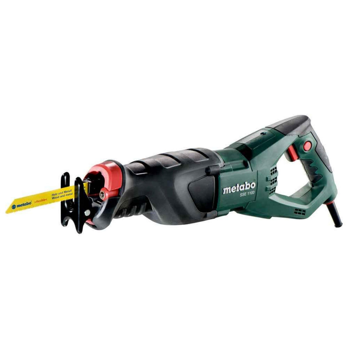 METABO SAS Scie sabre SSE 1100 - 1100W - Course de la lame 28 mm - Coffret