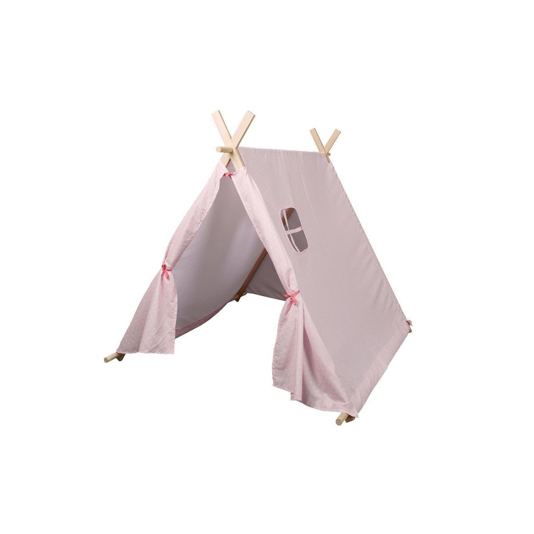Voir la diapositive 2 : HOME DECO KIDS Tente pour Enfant  Havre de Paix  116cm Rose