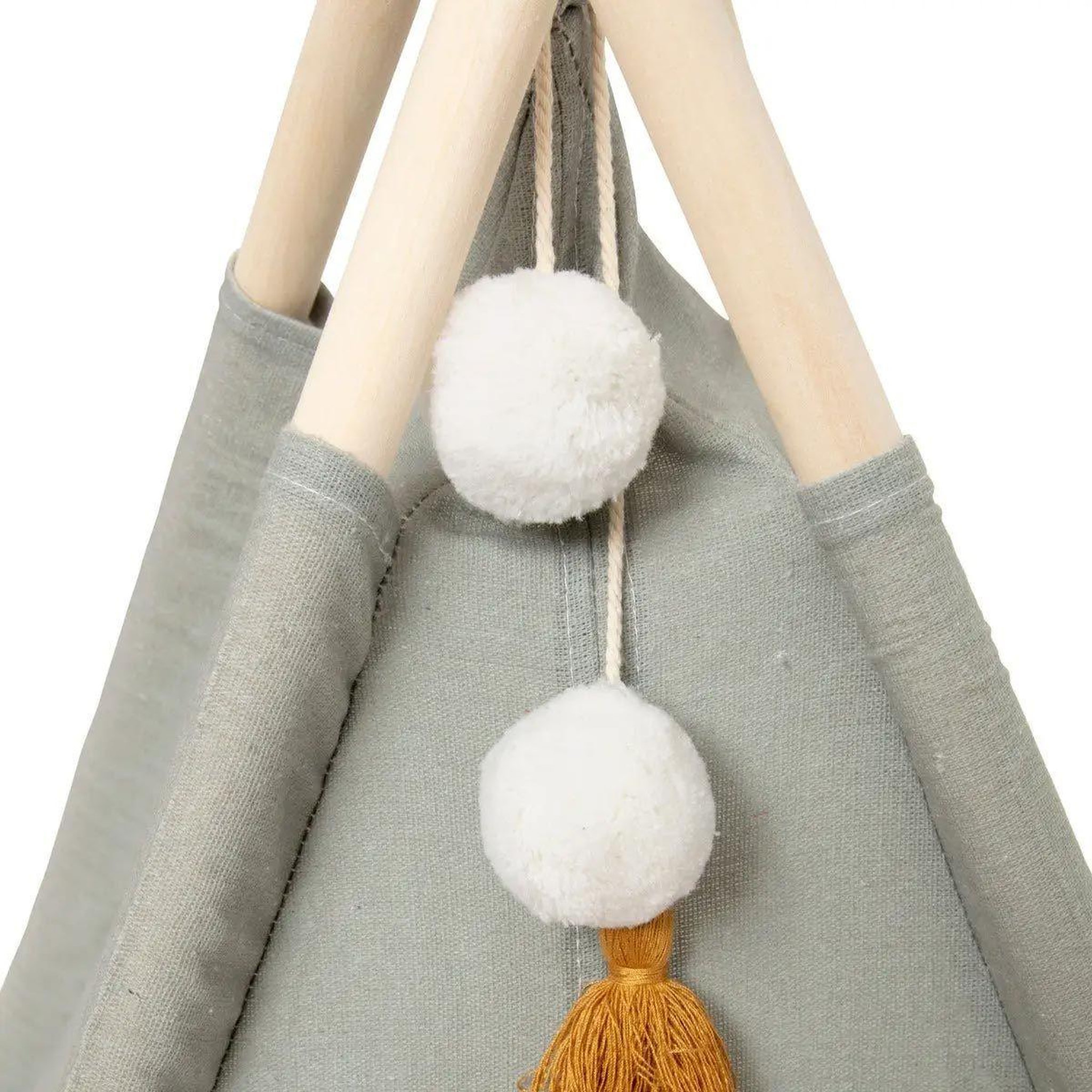 Voir la diapositive 5 : Atmosphera Kids Tipi déco enfant  wapi  160cm bleu