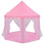 Voir la diapositive 3 : VIDAXL Tente de jeu princesse avec 250 balles Rose 133x140 cm