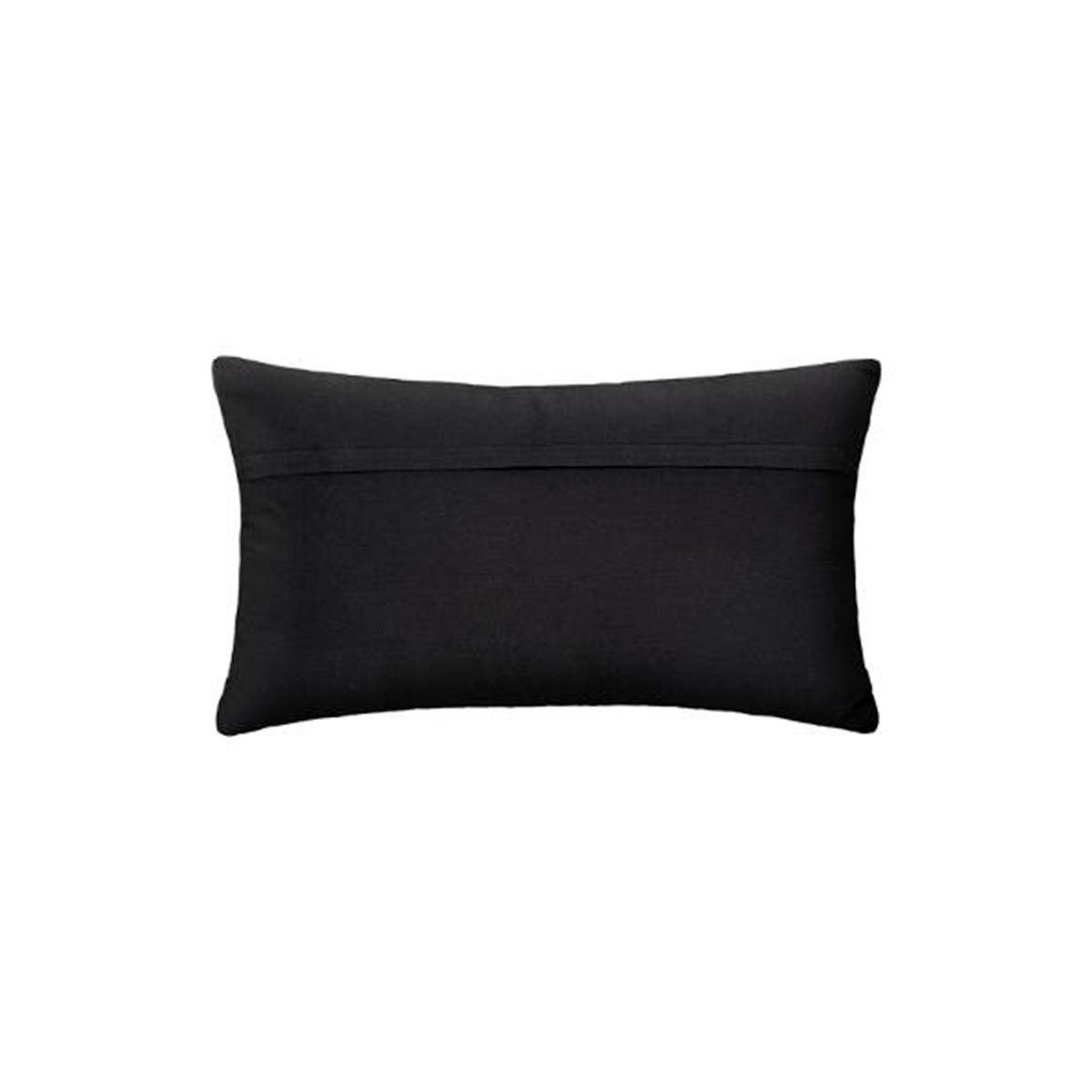 Voir la diapositive 2 : ATMOSPHERA Coussin déco  jacquard shine  39x59cm noir