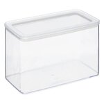 FIVE Boîte de Conservation Rectangulaire  Eske  2L Blanc