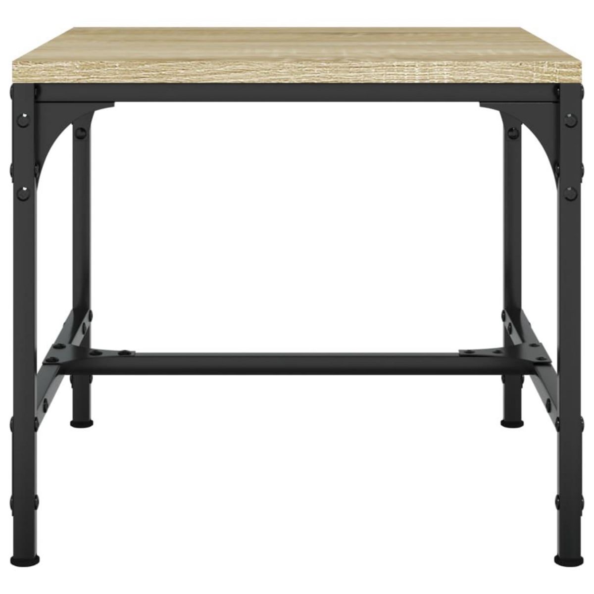 VIDAXL Table d'appoint Chene sonoma 40x40x35 cm Bois d'ingenierie