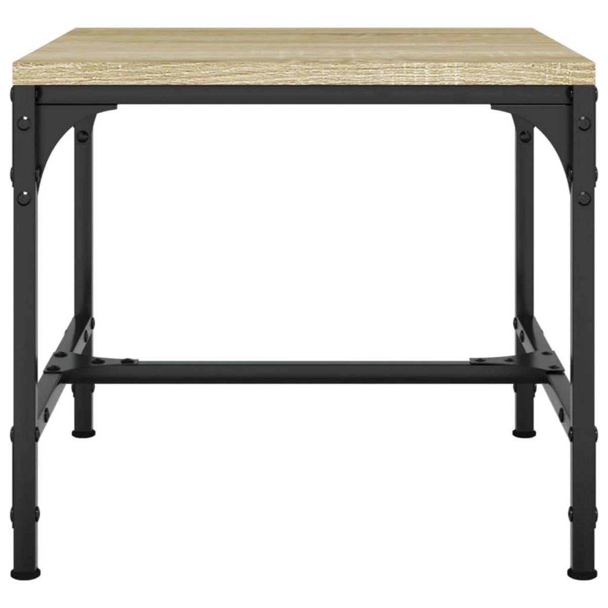 VIDAXL Table d'appoint Chene sonoma 40x40x35 cm Bois d'ingenierie