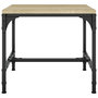 Voir la diapositive 4 : VIDAXL Table d'appoint Chene sonoma 40x40x35 cm Bois d'ingenierie