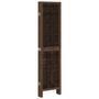 Voir la diapositive 5 : VIDAXL Cloison de separation 6 panneaux marron fonce paulownia massif