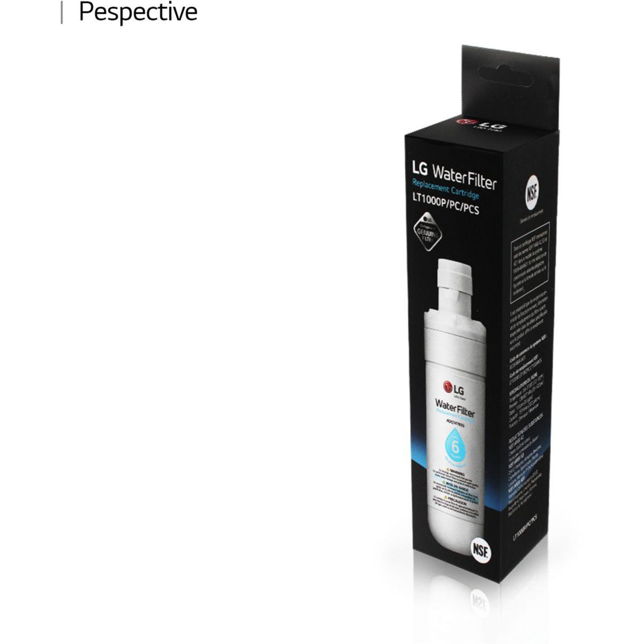 Voir la diapositive 2 : LG Filtre à eau pour réfrigérateur multi-portes LG