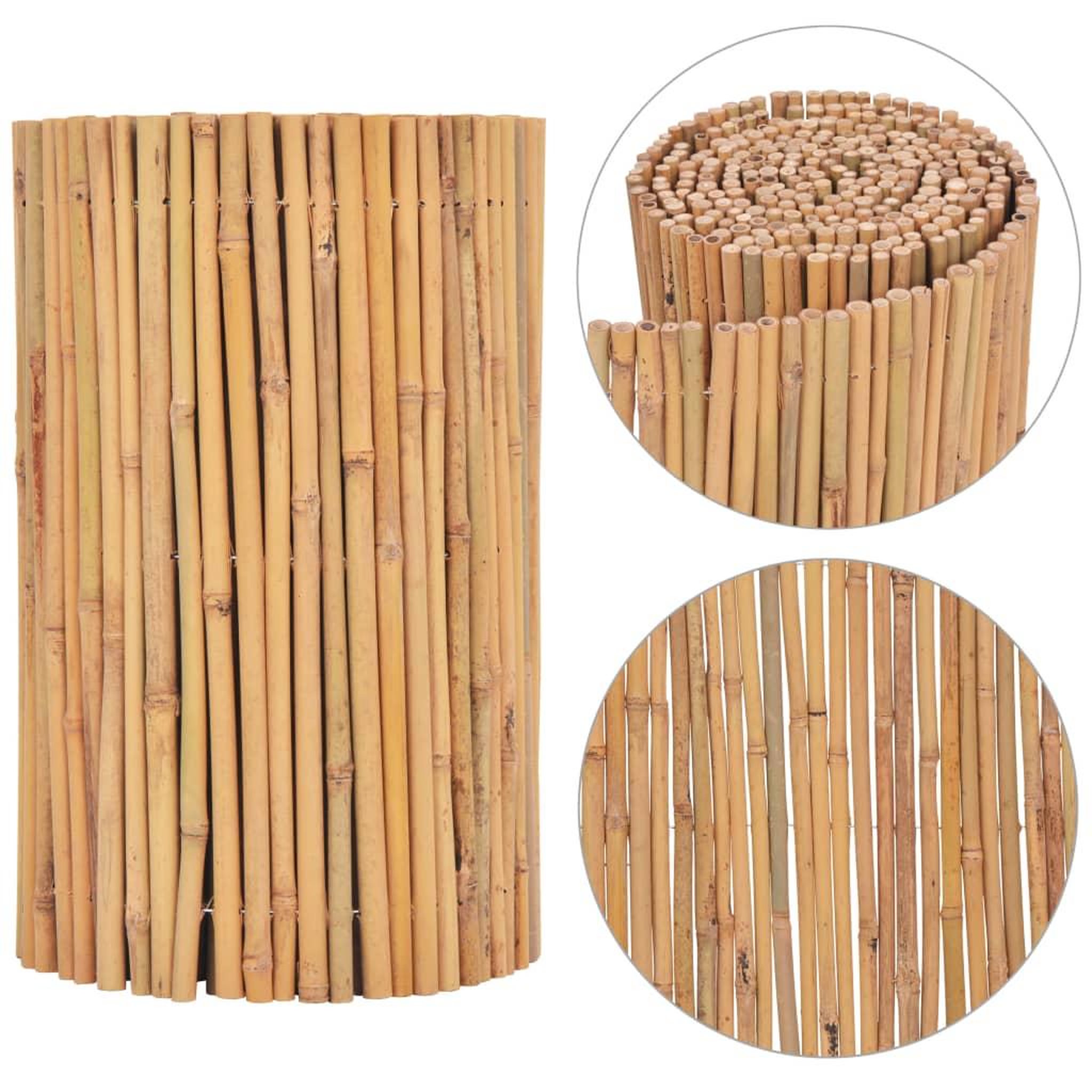 Voir la diapositive 4 : VIDAXL Cloture Bambou 500 x 50 cm