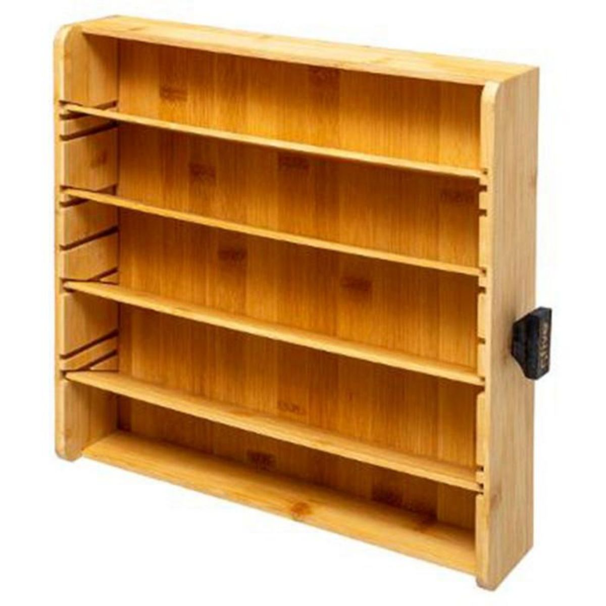 FIVE Porte-Capsules Tiroir  Nera  33cm Noir & Naturel