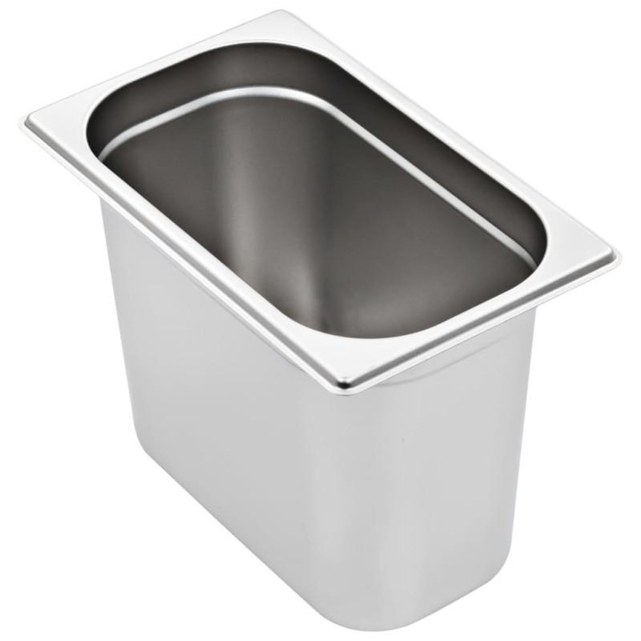 Voir la diapositive 4 : VIDAXL Récipients Gastronorm 4 pcs GN 1 4 200 mm Acier inoxydable