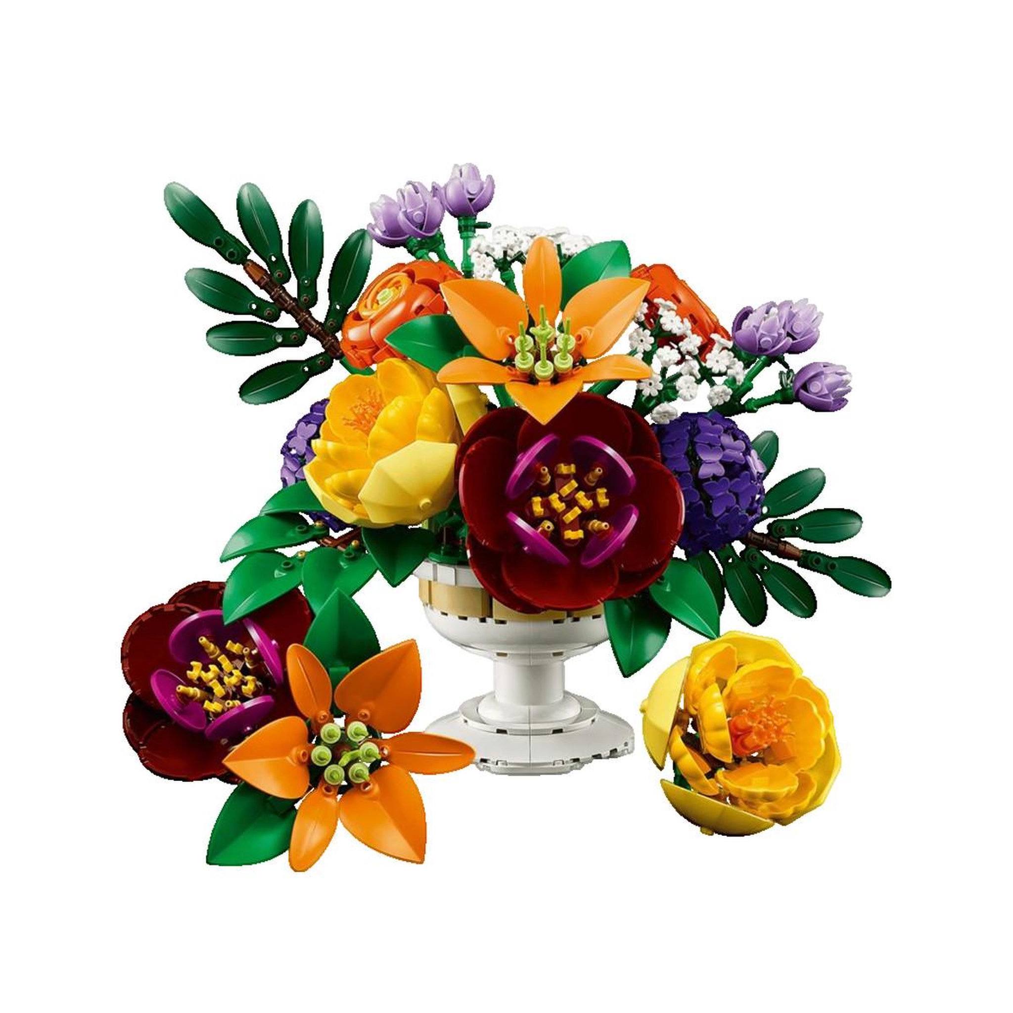 Voir la diapositive 6 : LEGO Jeu de Construction Botanicals Fleurs Camélias Pivoines Hortensias