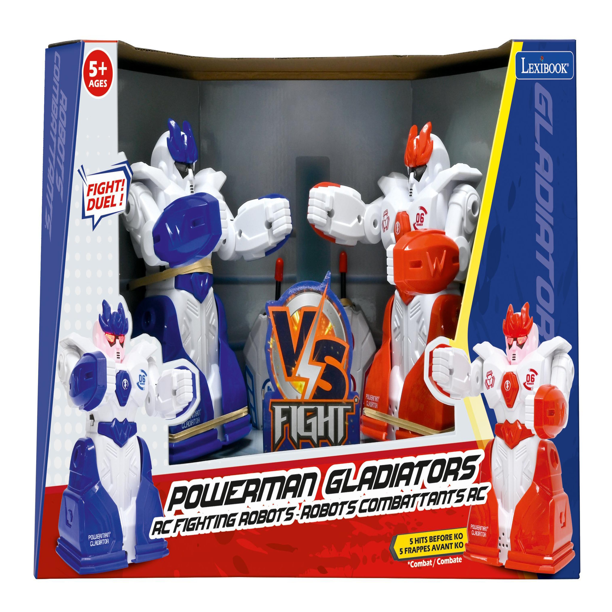 Voir la diapositive 4 : Lexibook POWERMAN GLADIATOR Robots combattants avec télécommande