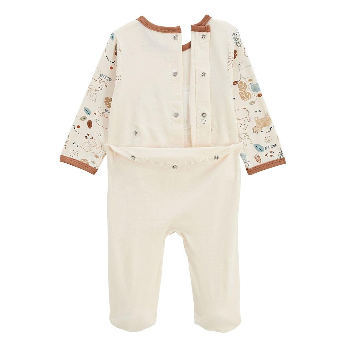 Petit Béguin Lot de 2 pyjamas bébé Kansas City