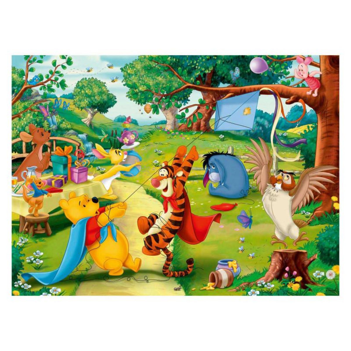 RAVENSBURGER Ravensburger Puzzle Disney Winnie the Pooh, 100pcs. XXL 129973