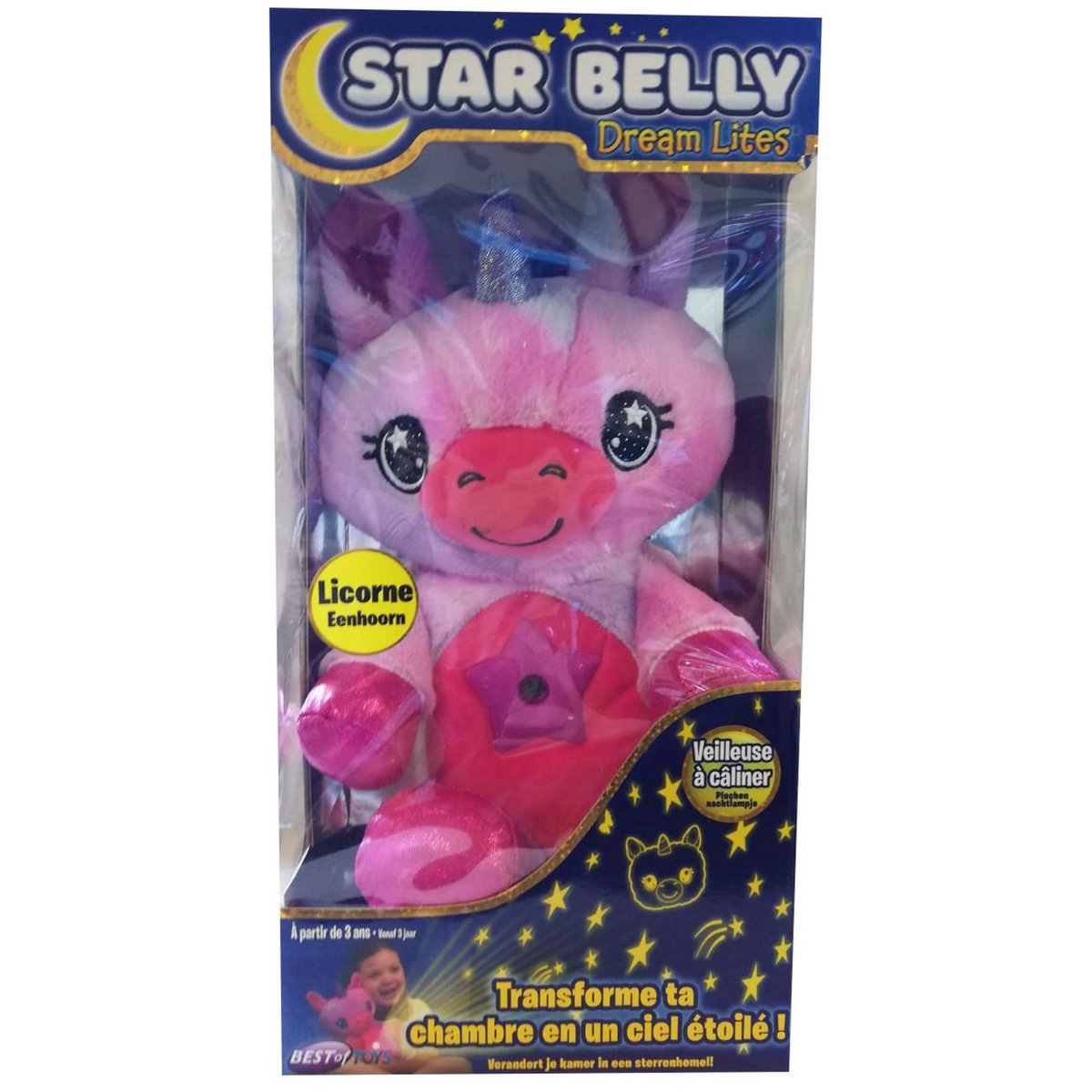 BEST OF TV Peluche - Star Belly licorne - Sophie 