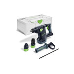 FESTOOL Perforateur burineur SDS Plus 18V KHC 18 EB BASIC (sans batterie ni chargeur) + coffret Systainer FESTOOL 577447