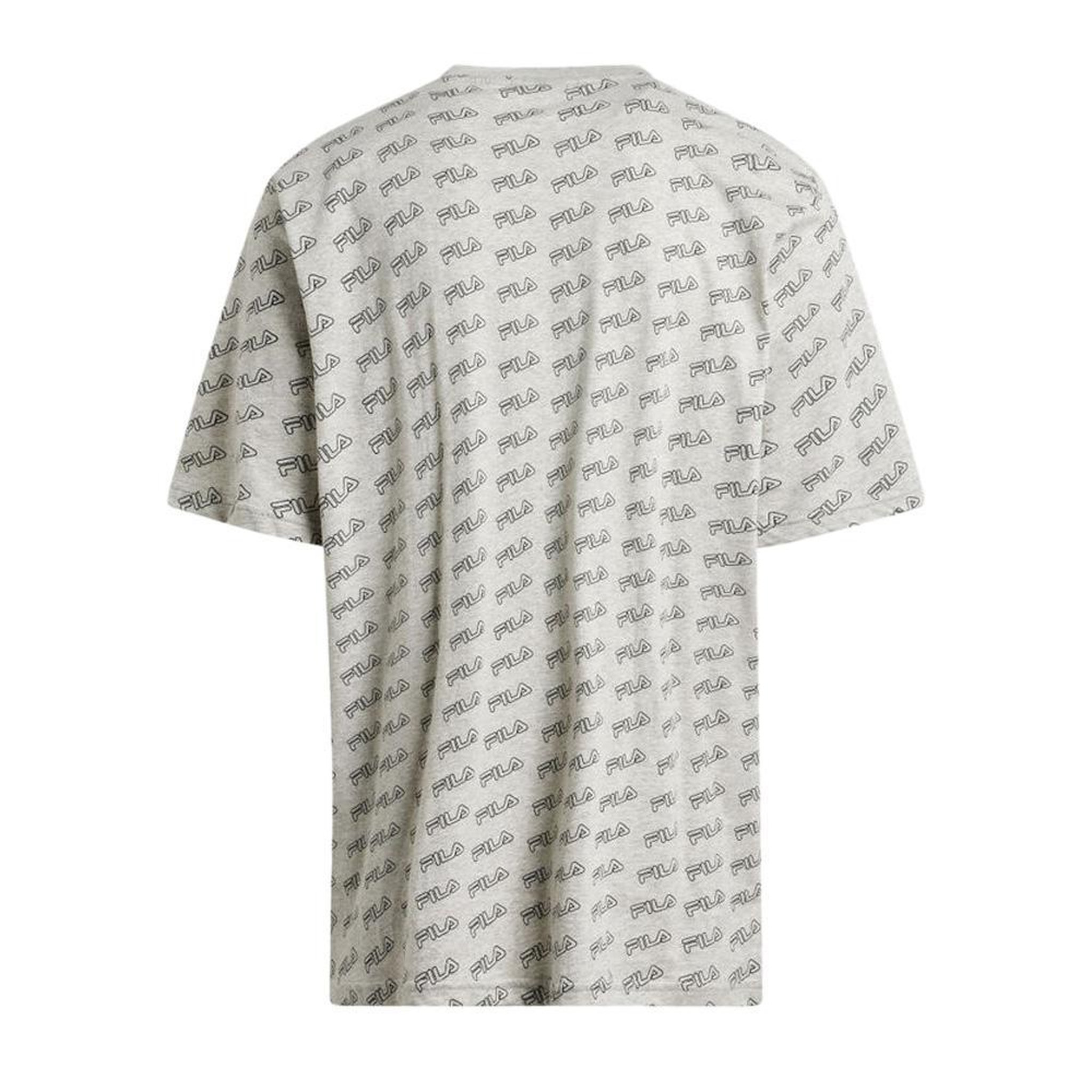 Voir la diapositive 2 : FILA T-shirt Gris/Marine Homme Fila Trellis SS24SPM130