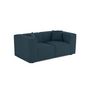 Voir la diapositive 3 : LISA DESIGN Arty - canapé modulable 2 places - en tissu mailles 3d