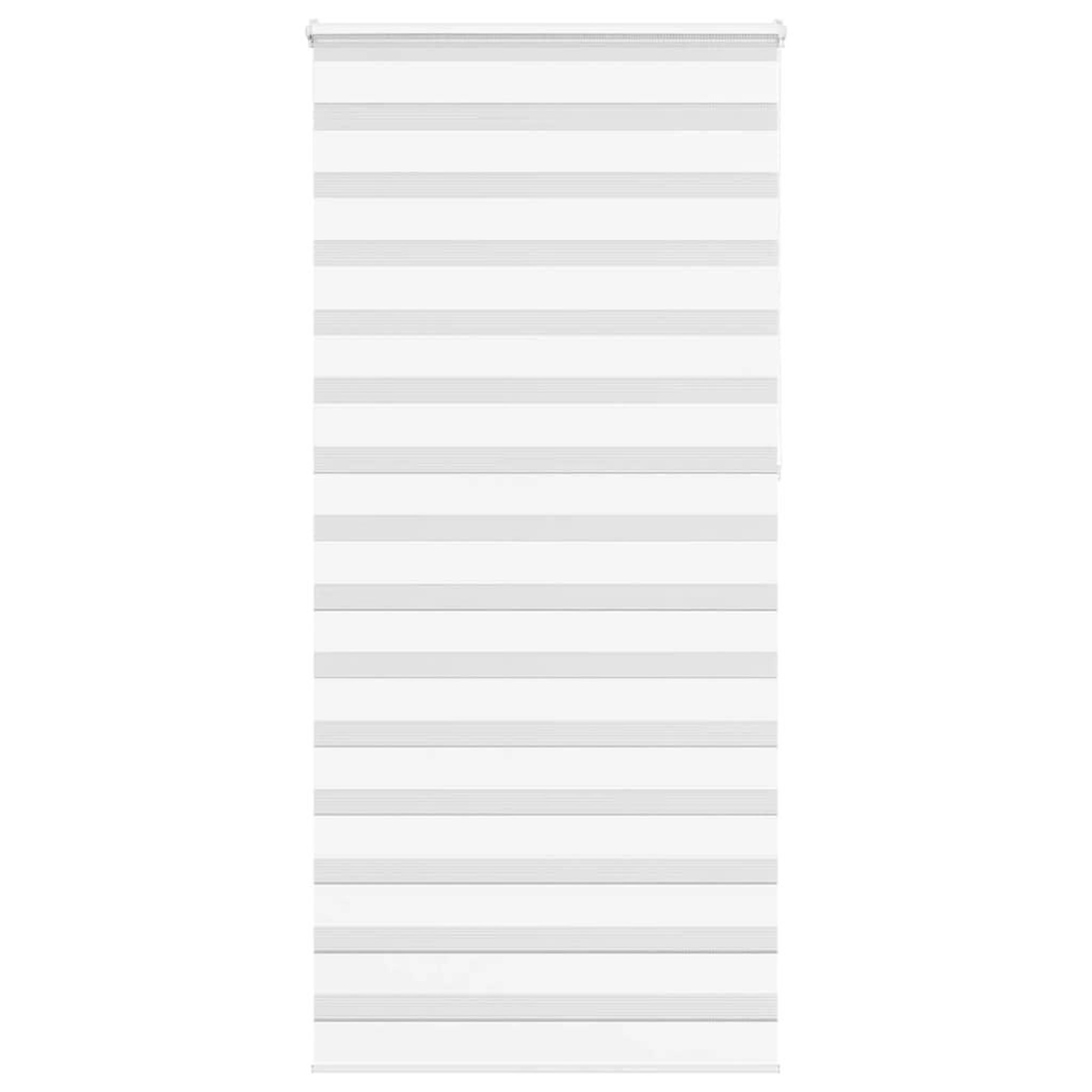 VIDAXL Store zebre blanc 110x230 cm largeur du tissu 105,9cm polyester
