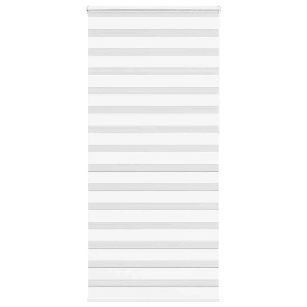 VIDAXL Store zebre blanc 110x230 cm largeur du tissu 105,9cm polyester