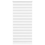 VIDAXL Store zebre blanc 110x230 cm largeur du tissu 105,9cm polyester